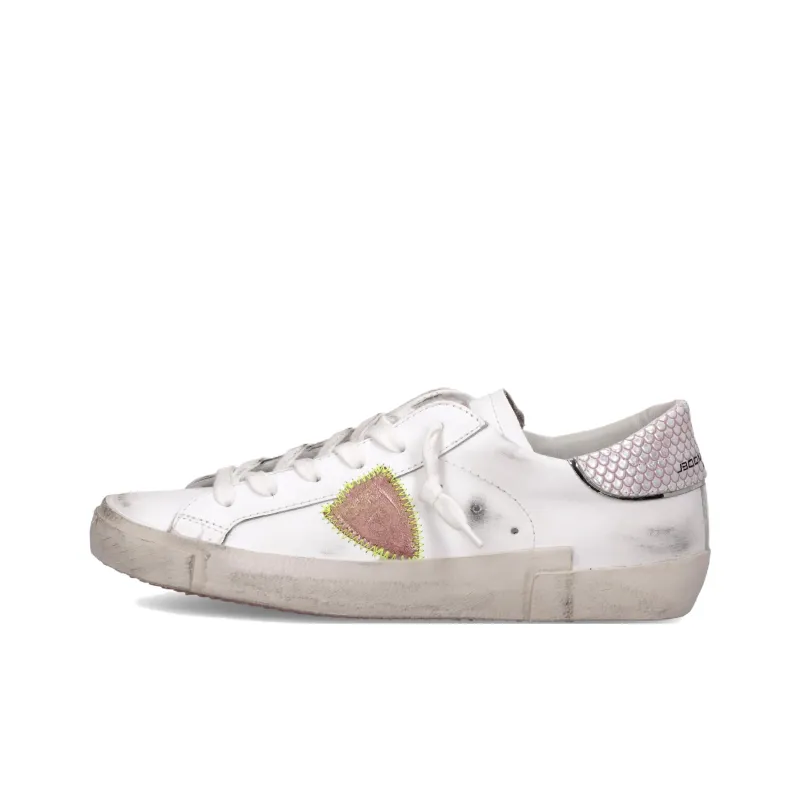 PHILIPPE MODEL Prsx Tennis Low Top Skateboard Shoes Women's White-0