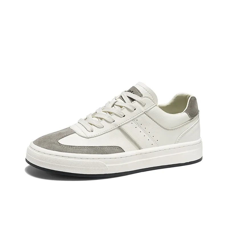 Mulinsen Anti Slip Wear Resistant Low Top Skateboard Shoes Men's-1