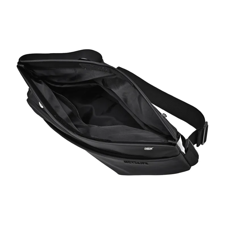 Yohji Kimura Polyester Sling Bag Regular Men's Black-4
