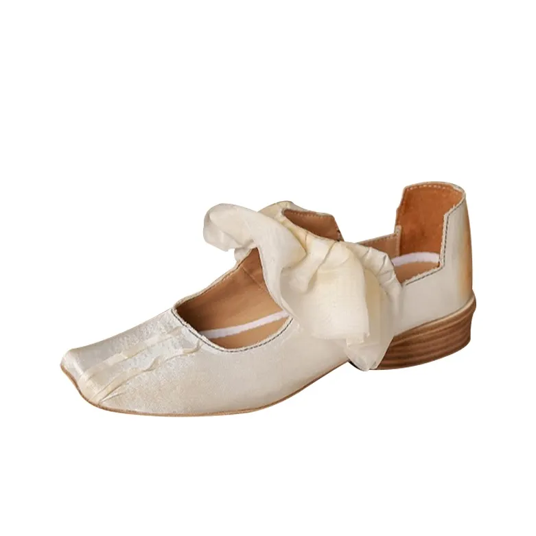 TADSW Casual Single Shoes Women's Ecru-0