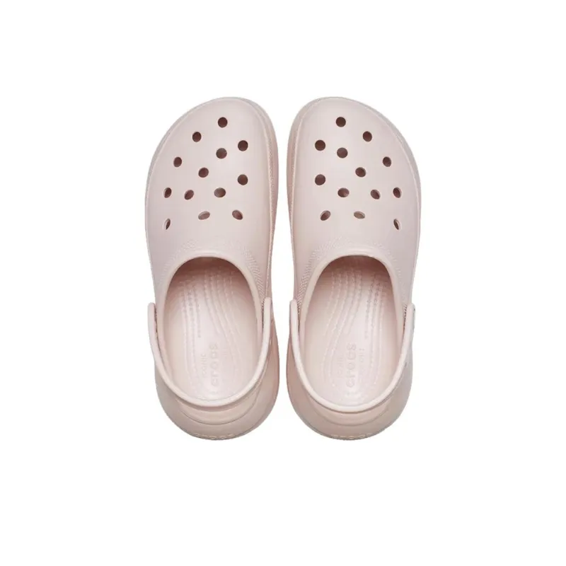 Crocs Gold Pearl Cream Puff Clogs Women's Pink-4