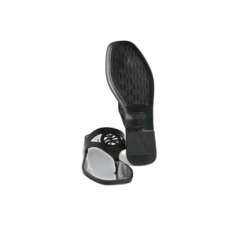 KARL LAGERFELD Flip Flops Women's Black-5