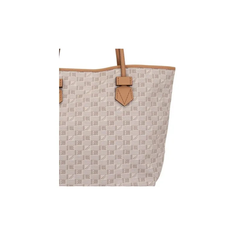 MOREAU Canvas Tote Bag Shopping Bag Portable Canvas Bag Shoulder Bag Women's Neutral Color-2