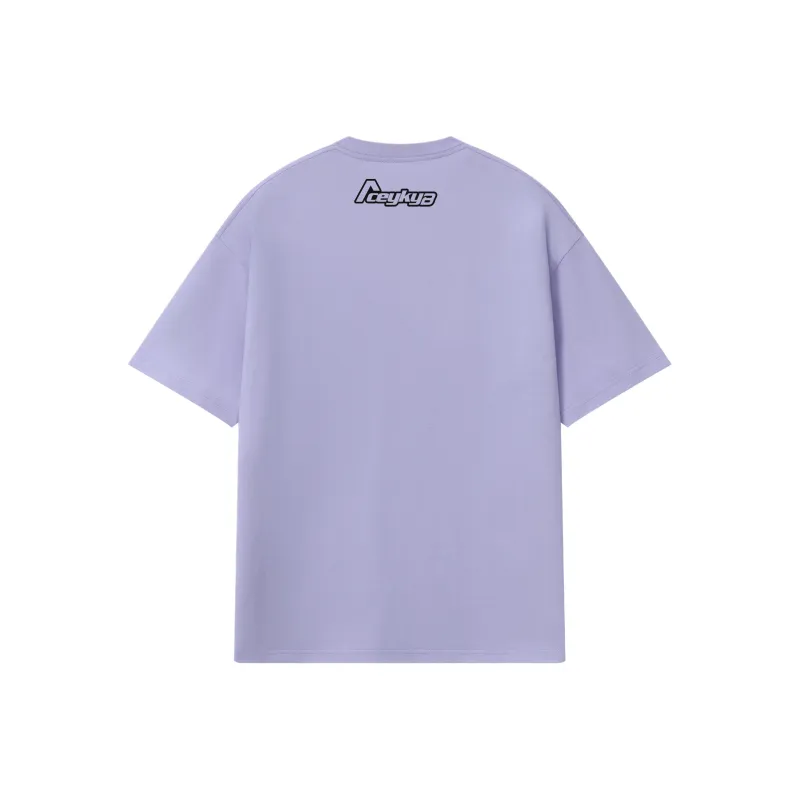 YK&YB T Shirts Unisex Lavender Purple-6