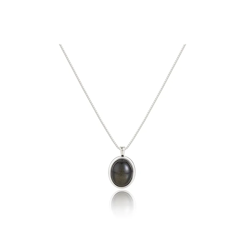 AJIDOU S925 Silver Necklaces Women's-13