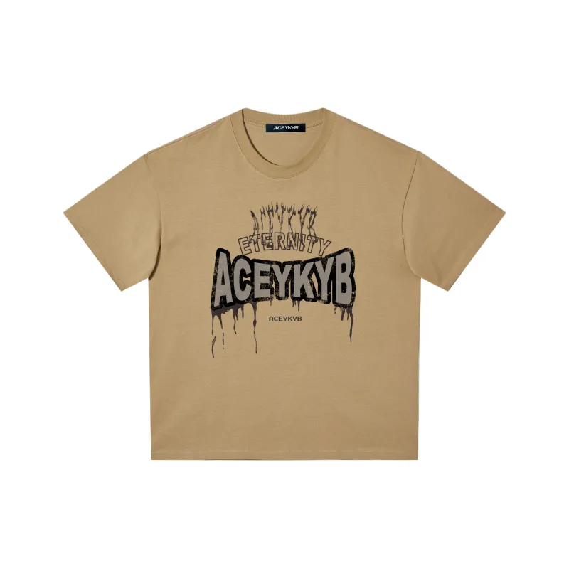YK&YB T Shirts Unisex Khaki-0