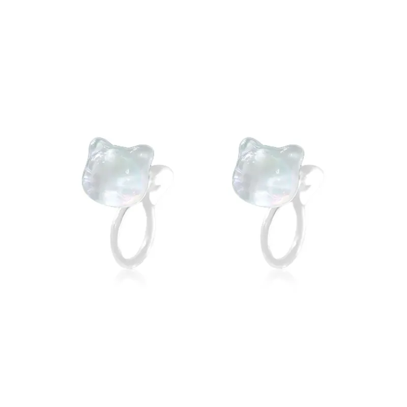 Inkopper Resin Clip On Earrings Women's-0