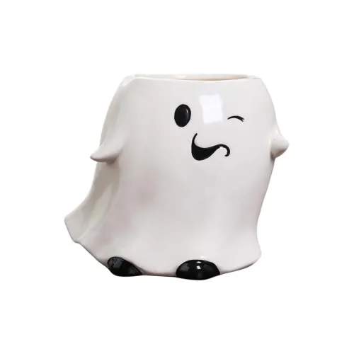 JIANYUJIAFANG Fun Quirky Cartoon Creative Premium Niche Cute Ghost Home Living Room Tea Table Ashtray