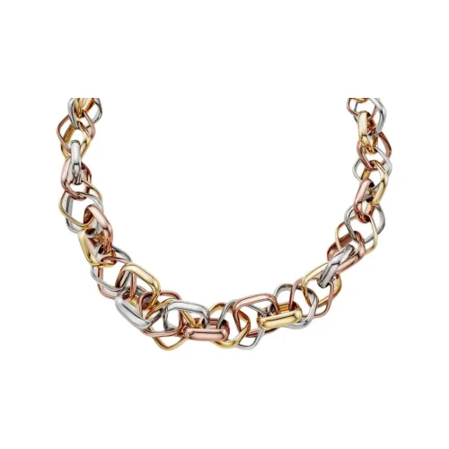 CARTIER 18K Rose Gold Necklaces Women's Multicolor