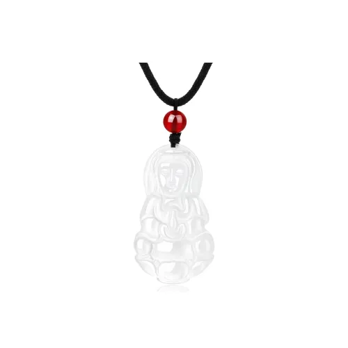 Lao Feng Xiang Natural Chalcedony Necklaces Unisex