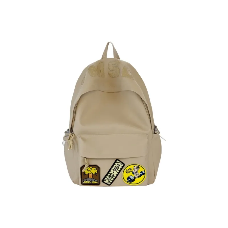 Kewuku Nylon Fabric Backpack Unisex Multicolor-12