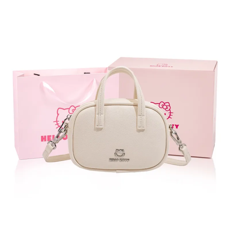 MESUCA ×Sanrio Collaboration Kitty Series PU Shoulder Bag, Crossbody Bag, Handbag Women's Multicolor-0
