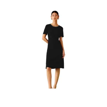 Yiner Short Sleeved Dress Women's