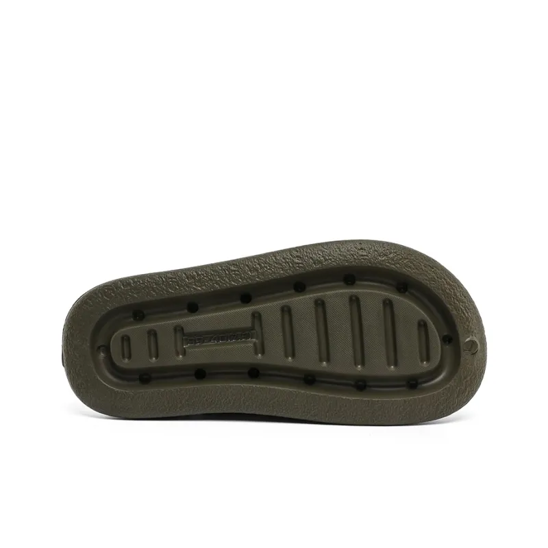 Ignition Slip Resistant Abrasion Resistant Slide Slippers Men's Black-11