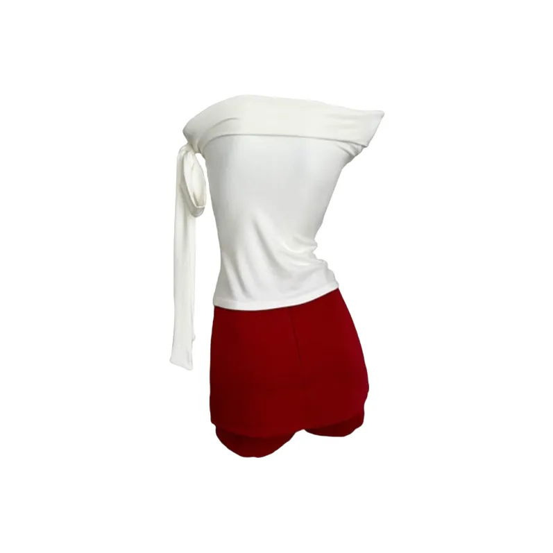 POPO.INFO Two Piece Skirt Sets Women's-5