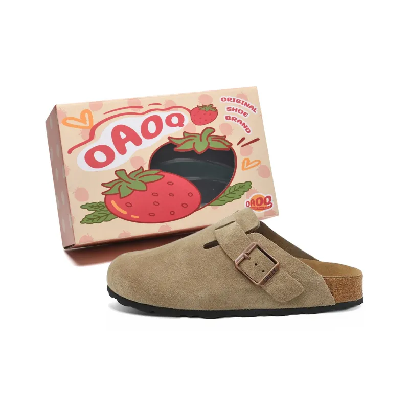 OAOQ Quiet Abrasion Resistant Slip Resistant Closed Toe Slippers Unisex-1