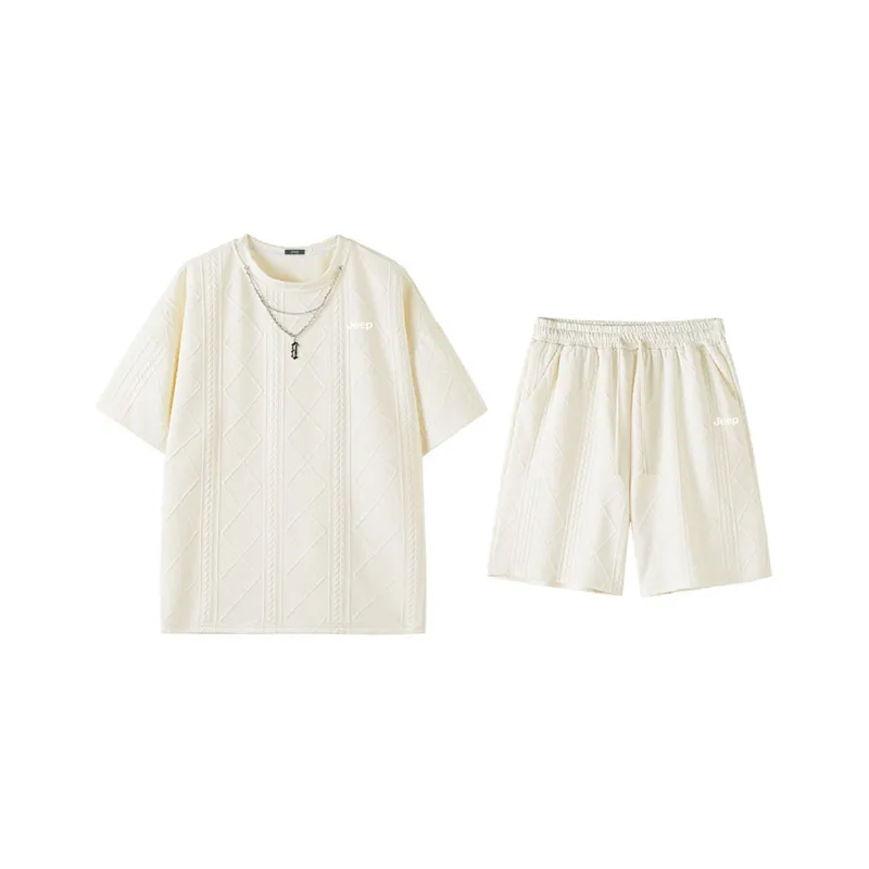 Jeep Casual Sportswear Unisex 2 Piece Set-11