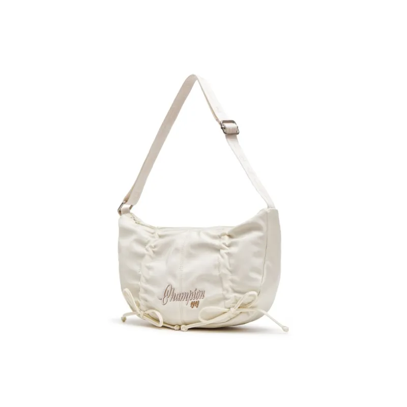 Champion Fabric Shoulder Bag Women's Pink Diamond/Silver White/Black/Milk White-17