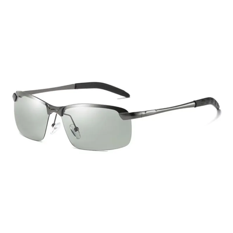 Thunder Pailong Alloy Rectangular Sunglasses Men's-9