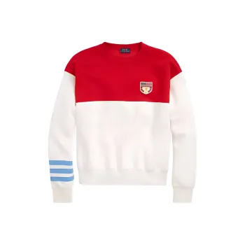 Polo Ralph Lauren Sweatshirts Women's White Red