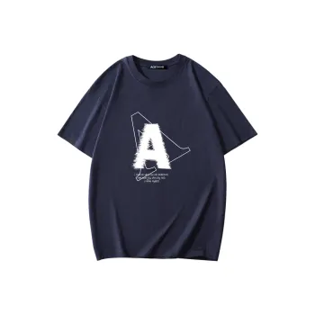 YK&YB T Shirts Unisex Navy Blue