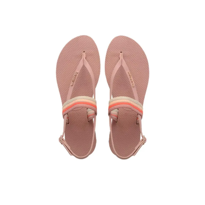 Havaianas You Metallic Beach Sandals Women's Fan Red-1