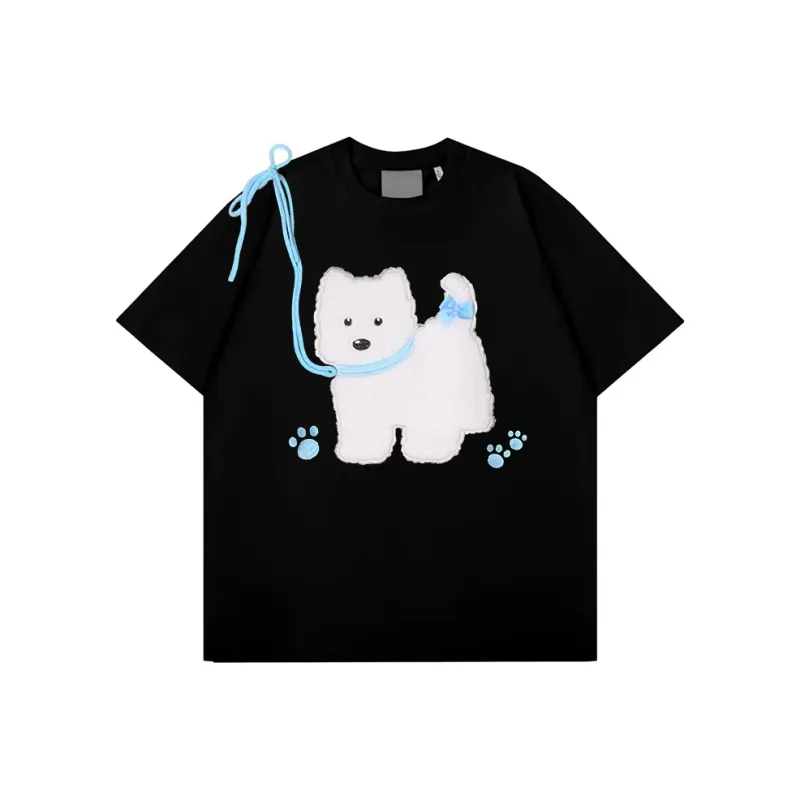 ZAO FU NIAO T Shirts Women's Black-0