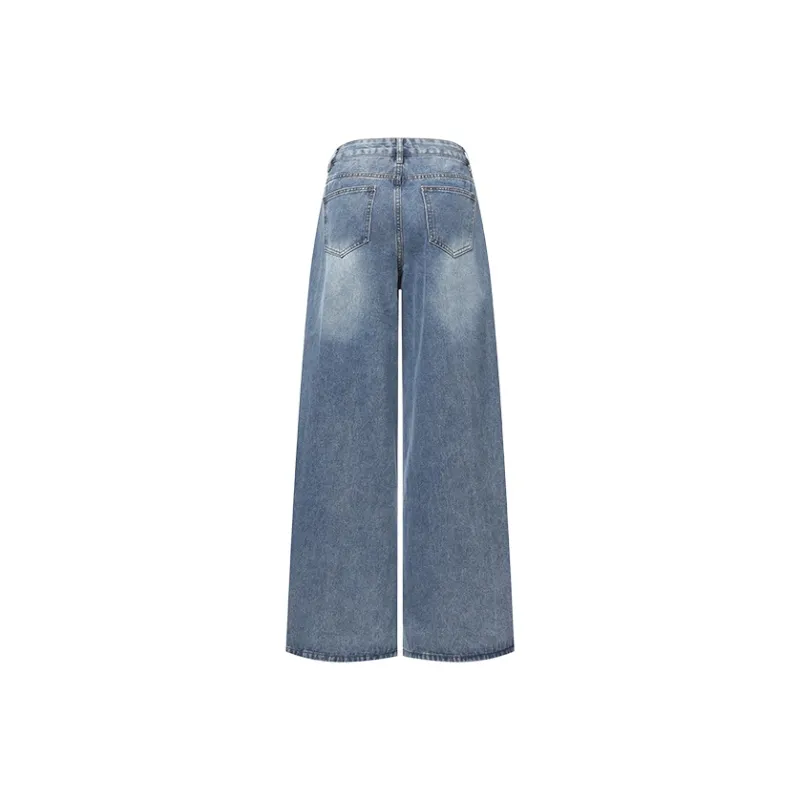 Ordifen Jeans Women's Dark Blue-1