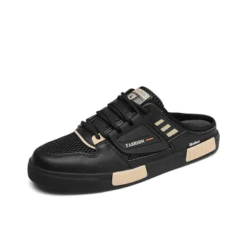 BAKE Slip Resistant Abrasion Resistant Closed Toe Slippers Men's