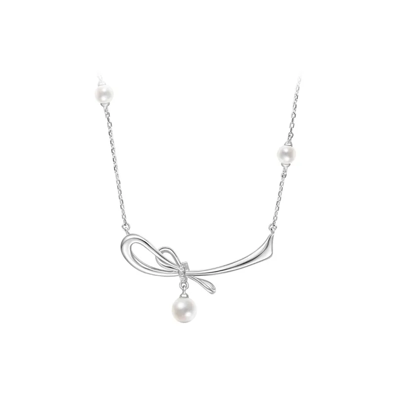 CHOW TAI FOOK 925 Sterling Silver Necklaces Women's-0