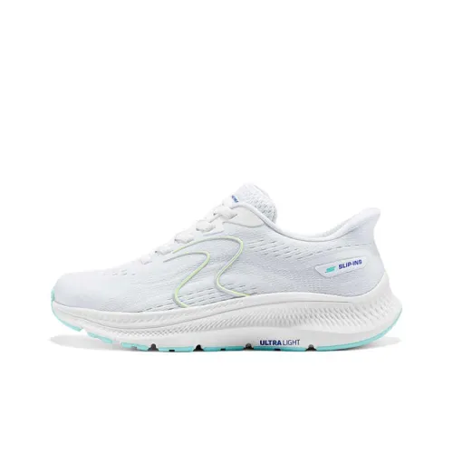 Skechers Women's GO Series Low Top Running Gray Women's White
