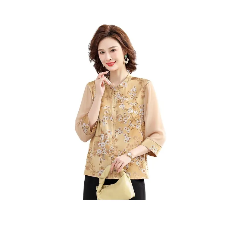 PIERRE CARDIN Chiffon Shirt Women's Pink-2
