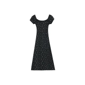 Cotton Gene Short Sleeved Dress Women's