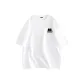[Heavyweight 100% cotton]White (Ma Dazed Cat Chest Logo)