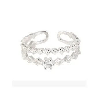 LAA 925 Sterling Silver Rings Women's