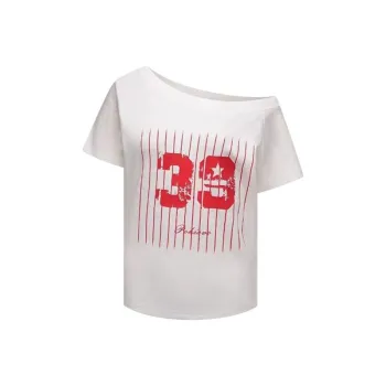 TIBINB Regular Short Sleeved T Shirts Women's
