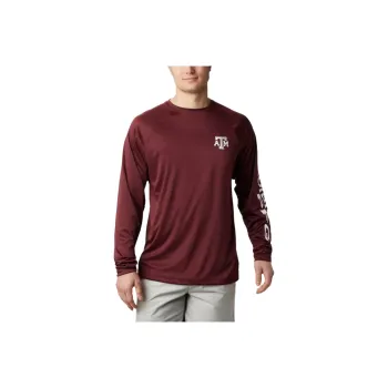 Columbia PFG Terminal Tackle T Shirt Men's Red