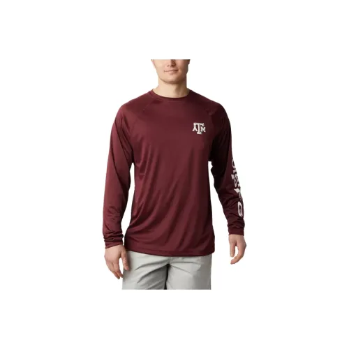 Columbia PFG Terminal Tackle T Shirt Men's Red