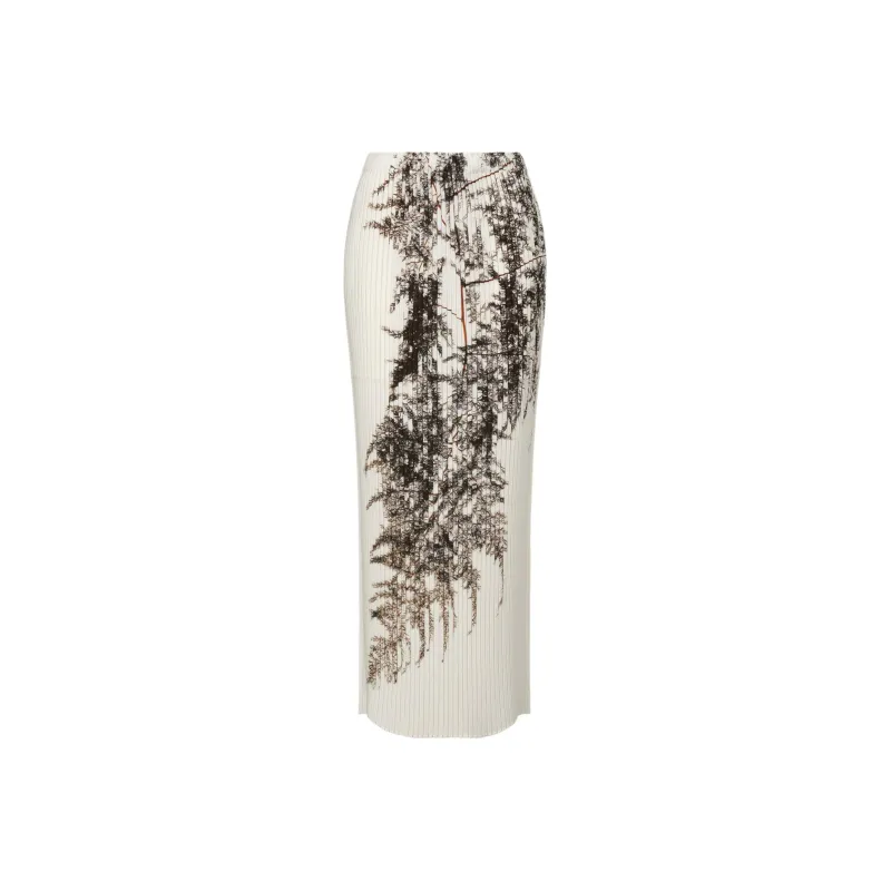 ISSEY MIYAKE Casual Long Skirt Women's White-0