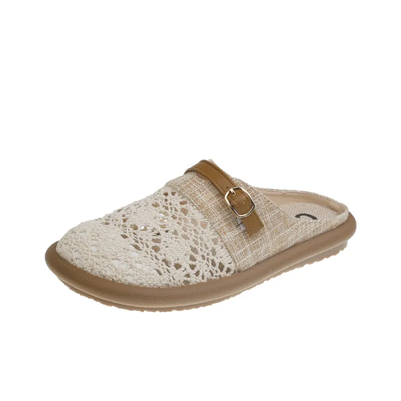 Dragon Dance Abrasion Resistant Slip Resistant Closed Toe Slippers Women's-0