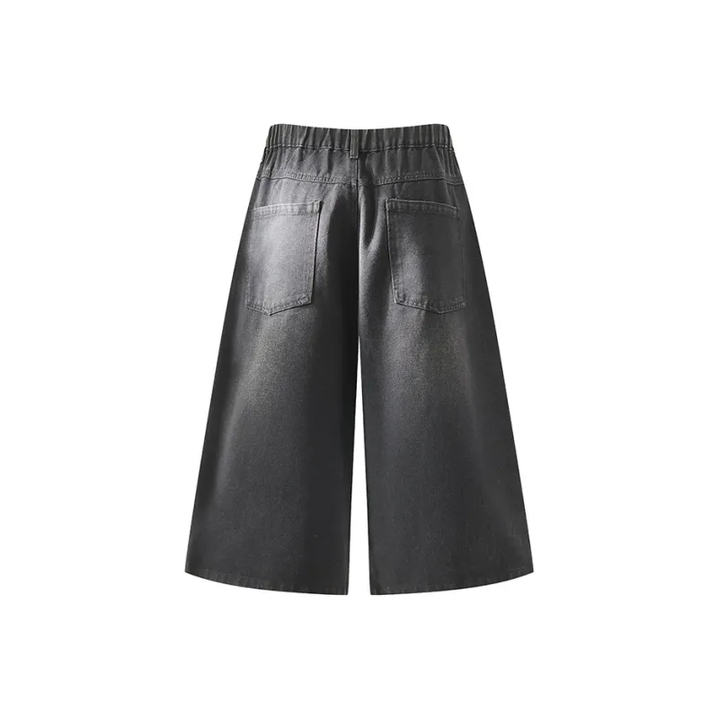 FAX FOR FMACM Denim Shorts Unisex-3