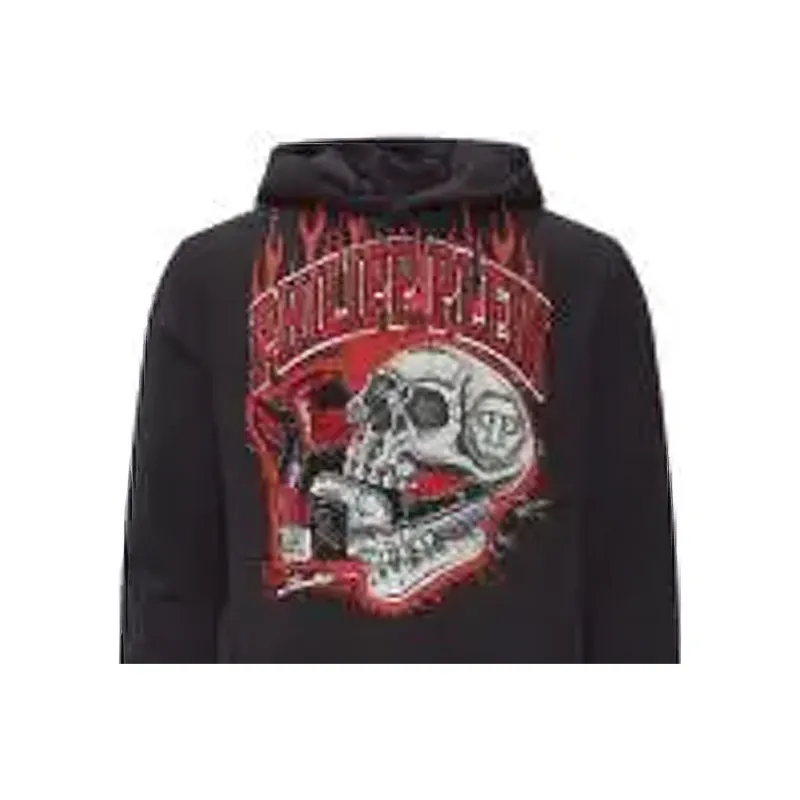 PHILIPP PLEIN Sweatshirts Men Black-6