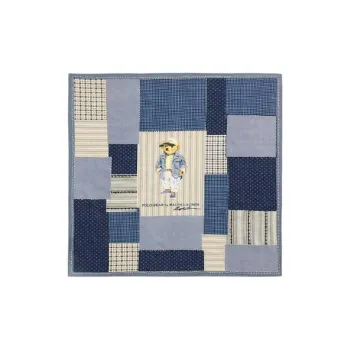 Polo Ralph Lauren Cotton Knit Scarves Unisex Blue