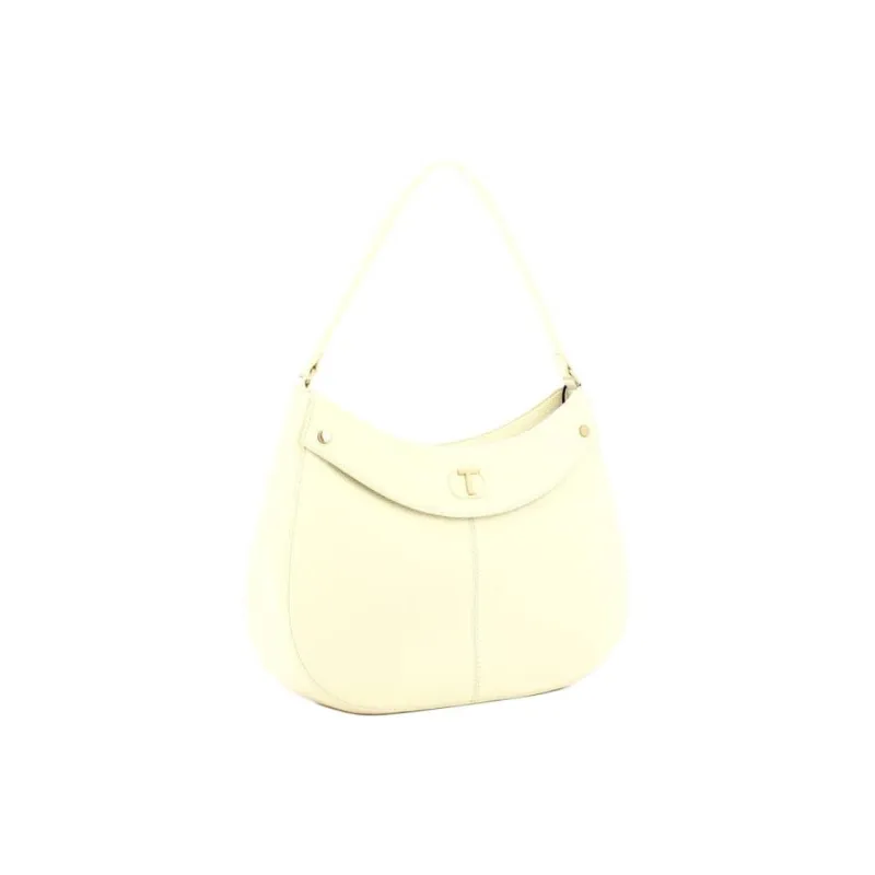TWINSET MILANO Polyurethane Hobo Bag Shoulder Bag Women's Yellow-1