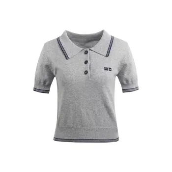 AHDO T Shirts Women's Gray