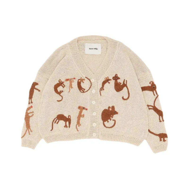 Story Mfg Knitwear Unisex Khaki-0