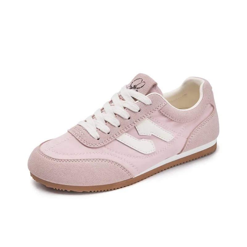 La Chapelle Low Top Skateboard Shoes Women's Pink-1