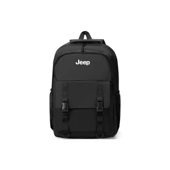 Jeep Polyester With Nylon Backpack Unisex Multicolor