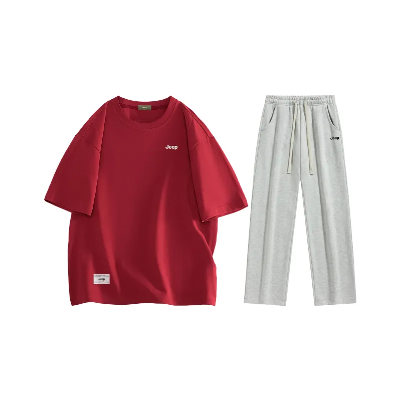 Jeep Casual Sportswear Unisex 2 Piece Set-6
