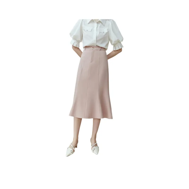 FANSILANEN Casual Long Skirt Women's-2